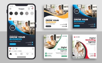Digital Marketing Social Media Post Template Ver-12