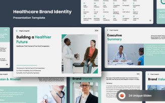 Healthcare Brand Identity PowerPoint
