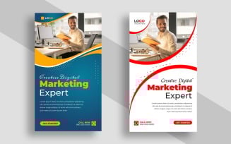 Digital Marketing Agency Instagram Story Template Ver-18