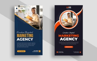 Digital Marketing Agency Instagram Story Template Ver-23