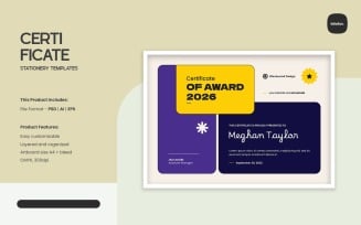 Certificate Templates – Vol. 076