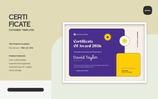 Certificate Templates – Vol. 077