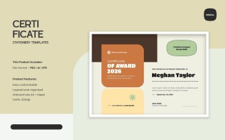 Certificate Templates – Vol. 080