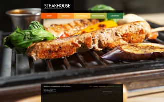 Steakhouse PSD Template
