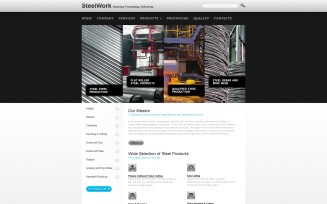 Steelworks PSD Template