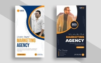 Digital Marketing Agency Instagram Story Template Ver-24