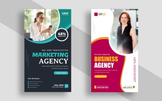 Digital Marketing Agency Instagram Story Template Ver-26