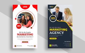Digital Marketing Agency Instagram Story Template Ver-27