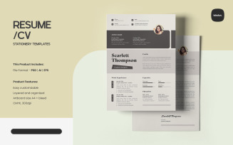 Resume/CV Template – Vol. 216
