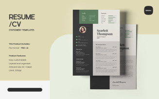 Resume/CV Template – Vol. 217