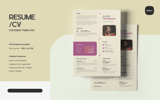 Resume/CV Template – Vol. 224