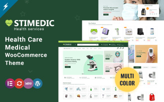 Stimedic Medical Store WooCommerce WordPress Theme