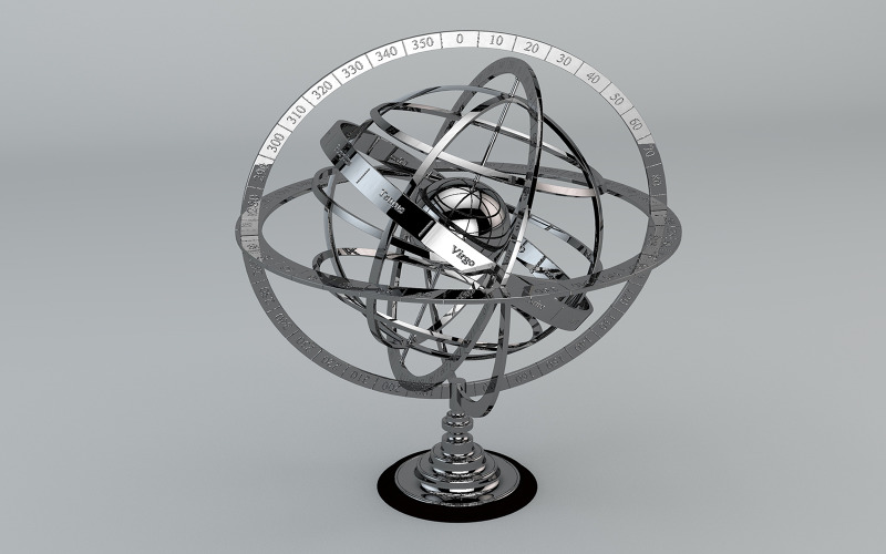 Armillary sphere 3d model Model