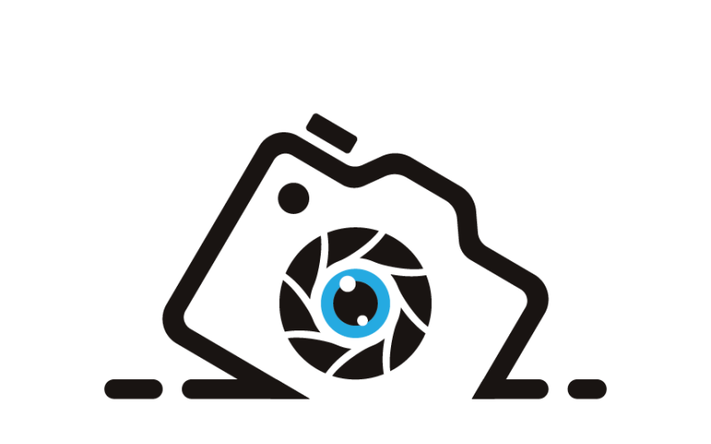 Camera Pictogram Logo Template