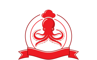 Octopus Logo For Restaurant Free Download