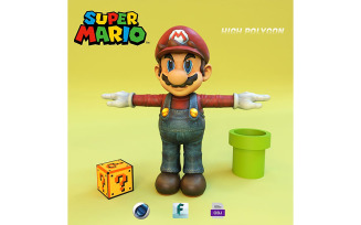 Super Mario Brothers 3D MODEL