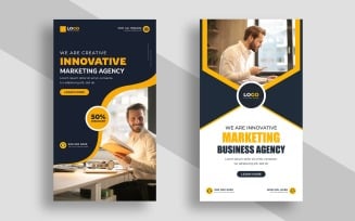 Digital Marketing Agency Instagram Story Template Ver-28