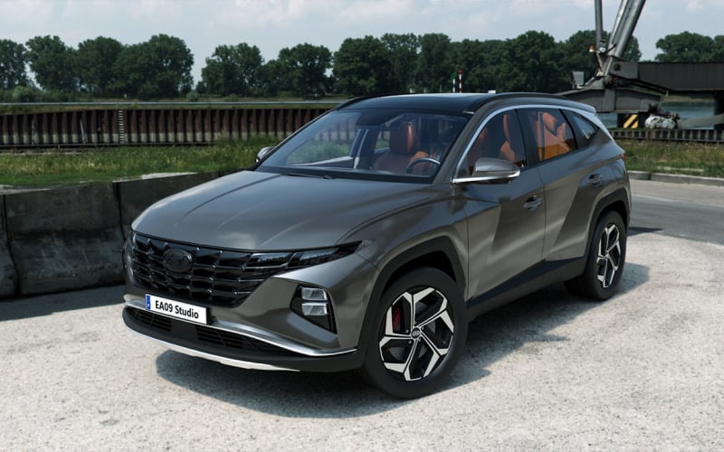 2021 Hyundai Tucson hybrid Model