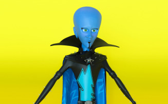 Mega Mind Cartoon Character