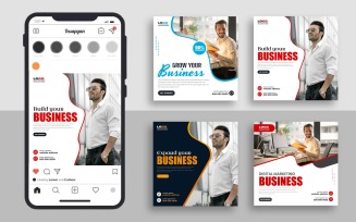 Digital Marketing Social Media Post Template Ver-23