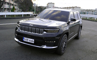 2022 Jeep Grand Cherokee 3d model