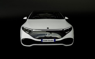 2022 Mercedes EQS 3d model