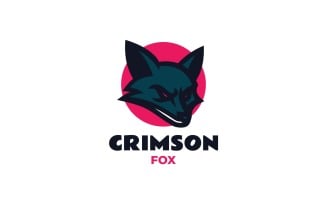 Mascot Head Fox Logo Design