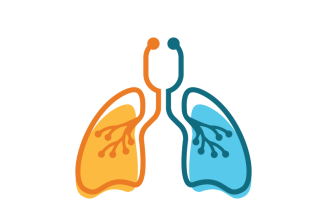 Minimalist Lungs Logo Template