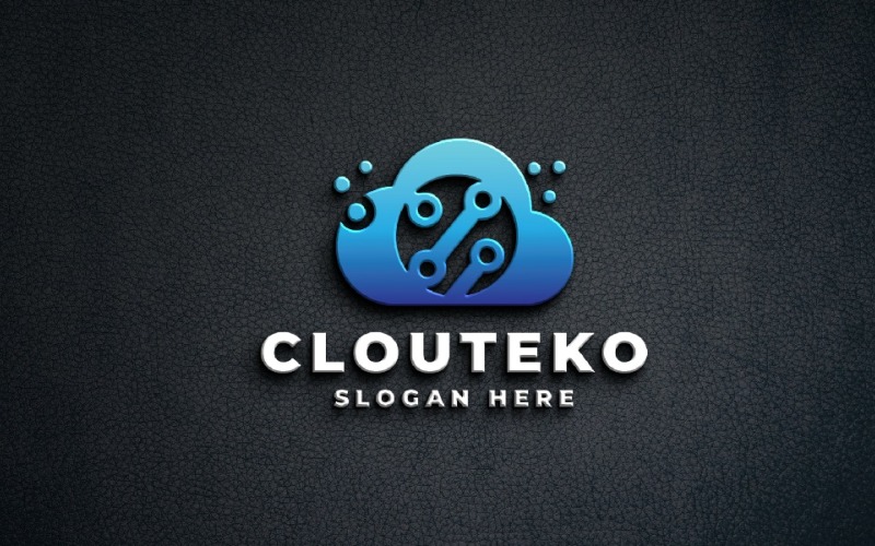 Cloud Ai Tech Logo Template