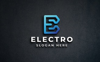 Electronic Tech Letter E Logo