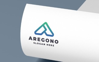 Modern Letter A Logo Temp