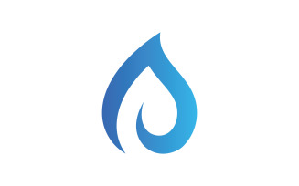 Water drop logo vector icon design. 0