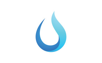 Water drop logo vector icon design. 5