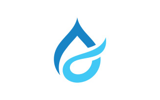 Water drop logo vector icon design. 8