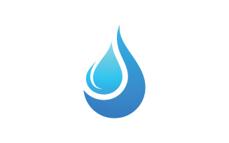 Water drop logo vector icon design.6