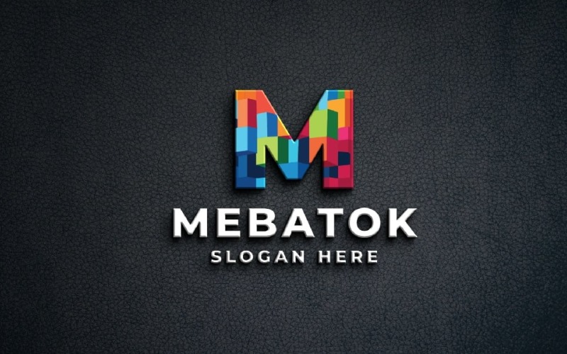 Abstract City Letter M Logo Logo Template