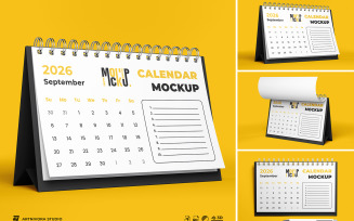 Calendar Mockup Sets Design 9862
