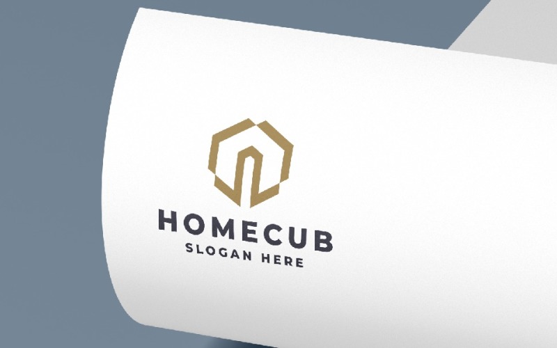 Geometric Home Estate Logo Logo Template