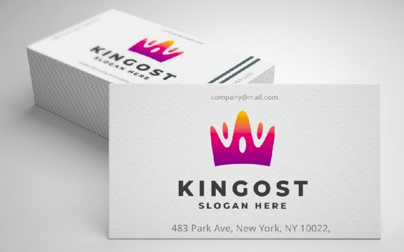 Modern Crown Professional Logo Logo Template