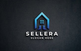 Modern Home Logo - Real Estate & Property Design