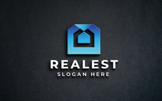 Modern Real Estate and Home Logo