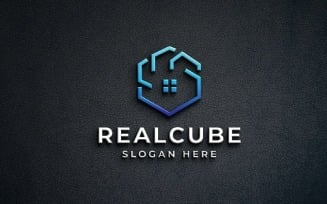 Modern Real Estate and Technology Logo