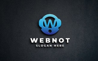 Modern W Letter Logo - Web & Digital Design