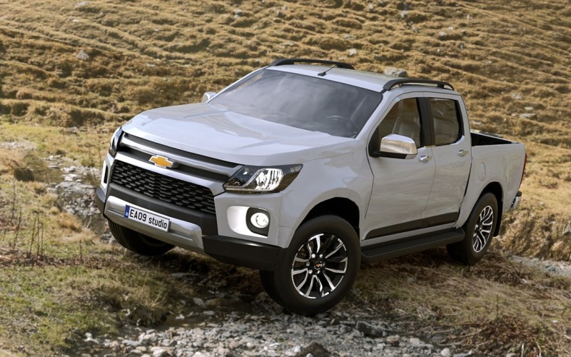 Chevrolet S10 2022 3d model Model