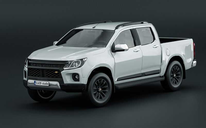 Chevrolet s10 High Country 2022 3d model Model