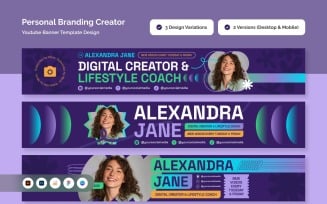 Creative YouTube Channel Banner