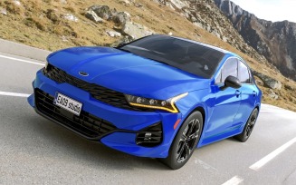 2021 Kia K5 GT Line 3d model