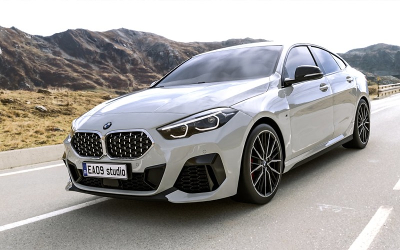 2022 BMW M235i Gran Coupe 3d model Model