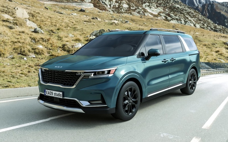 2022 Kia Carnival 3d model Model