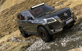 2022 Nissan Patrol 4X4 off-road 3d model